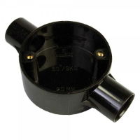 CONDUIT THROUGH BOX BLACK