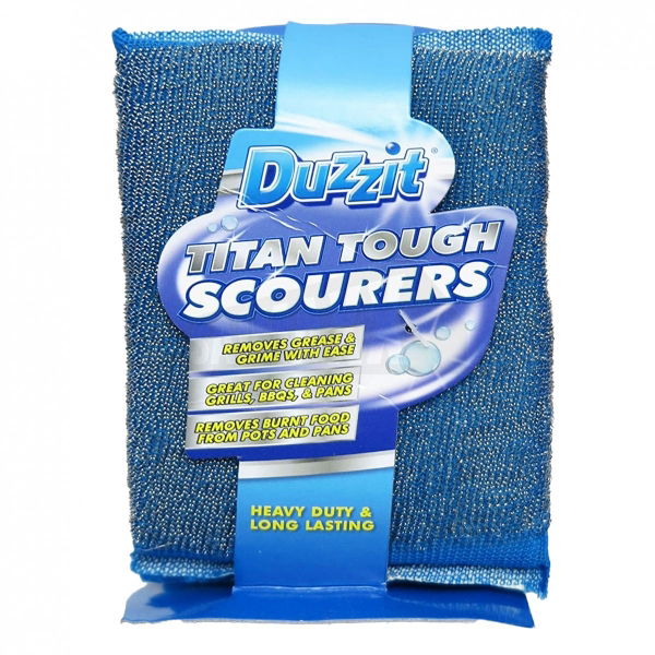 DUZZIT 2 Pack Titan Steel Scourer